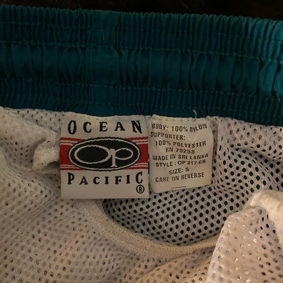 Vintage Retro Ocean Pacific Men’s Trunks Small - Picture 10 of 12